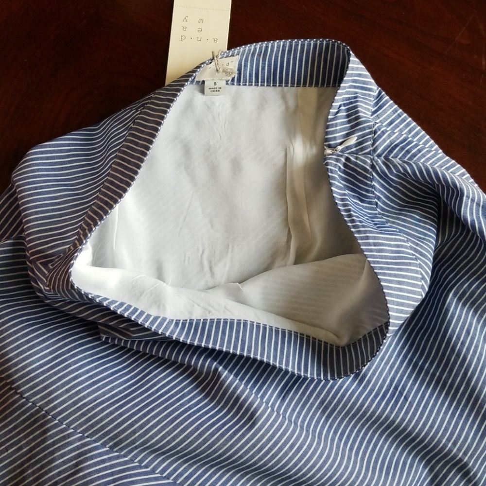 Striped Ruffle Skirt - Picture 5 of 5